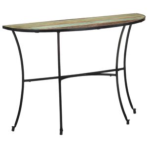vidaXL Mesa de apoio 110x40x77 cm madeira recuperada maci&ccedil;a
