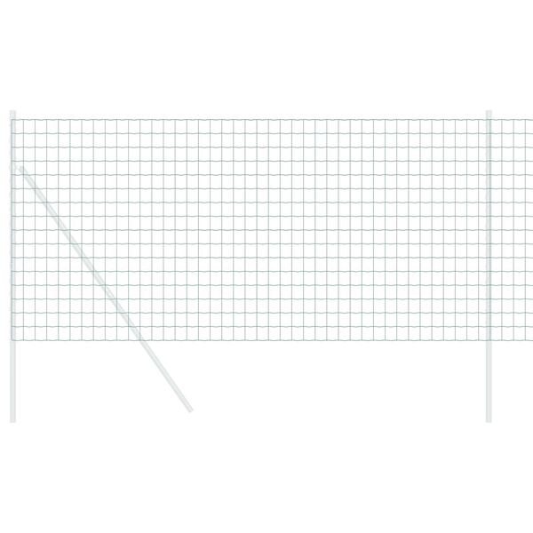 vidaXL Cerca Euro Verde 0.6 x 50 m Ferro revestido de PVC