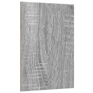 vidaXL Pain&eacute;is de Decora&ccedil;&atilde;o 12 unid. Sonoma cinzento 30 x 42 x 0,27 cm