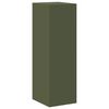 vidaXL Arm&aacute;rio de Arquivo 2 pcs Verde Oliva 44 x 50 x 139 cm