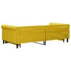 vidaXL Sof&aacute;-cama com gavet&atilde;o 100x200 cm veludo amarelo