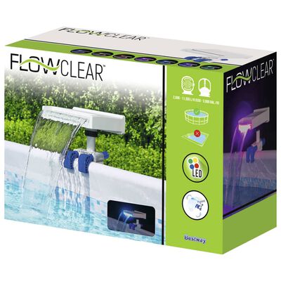 Bestway Flowclear Cascata relaxante com luzes LED