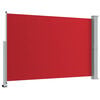 vidaXL Toldo lateral retr&aacute;til para p&aacute;tio 160x300 cm vermelho