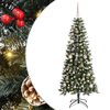 vidaXL &Aacute;rvore de Natal Artificial Verde 150 cm PVC, Pl&aacute;stico e A&ccedil;o