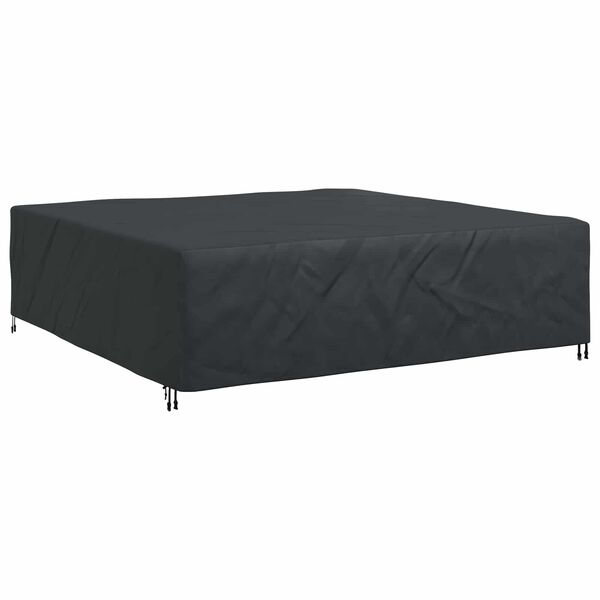 vidaXL Capa para M&oacute;veis Liso Preto 260 x 260 x 90 cm 420D