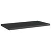 vidaXL Prateleiras para estante 8 pcs 40x20x1,5cm contraplacado preto