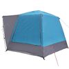 vidaXL Barraca de Camping Azul 420 x 420 x 227 cm Poli&eacute;ster