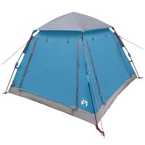 vidaXL 3 pessoa Azul Poli&eacute;ster 185T