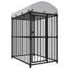 vidaXL Canil de exterior com telhado 150x100x175 cm