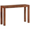 vidaXL Mesa consola 120x30x76 cm madeira maci&ccedil;a de ac&aacute;cia