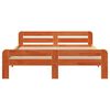 vidaXL Cama sem colch&atilde;o 160x200 cm madeira pinho maci&ccedil;o castanho-mel