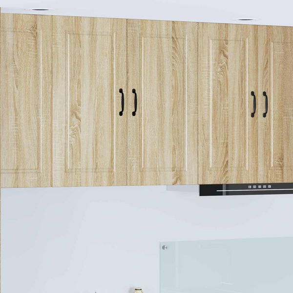 vidaXL Arm&aacute;rio de Cozinha com porta Carvalho Sonoma 80 x 31 x 80 cm