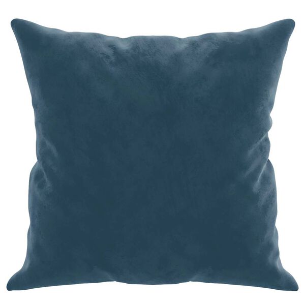 vidaXL Almofadas decorativas 2 pcs 40x40 cm veludo azul