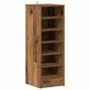vidaXL Sapateira madeira velha 32x35x92 cm madeira trabalhada