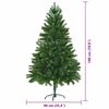 vidaXL &Aacute;rvore de Natal com 300 LEDs com suporte Verde 180 cm PE