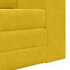 vidaXL Sof&aacute;-Cama 60cm Amarelo Veludo