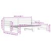 vidaXL Sof&aacute;-cama com gavet&atilde;o 80x200 cm madeira de pinho maci&ccedil;a
