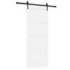 vidaXL Porta Deslizante ORKDAL Branco 83 x 202 cm