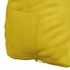vidaXL Travesseiro para Costas Amarelo 45 x 20 x 35 cm