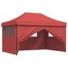 vidaXL Tenda de Festa Borgonha 292 x 440 x 315 cm Tecido Oxford