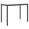 vidaXL Mesa de bar Branco 140 x 80 x 105 cm Madeira de Pinheiro S&oacute;lida
