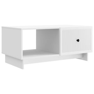 vidaXL Mesa de centro Branco 90 x 50 x 40 cm Derivados de Madeira