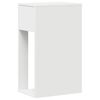 vidaXL Suporte torre de computador com gaveta 30x44x74 cm branco