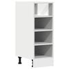 vidaXL Arm&aacute;rio inferior &ldquo;Riga&rdquo; branco 30x44,5x81,5cm