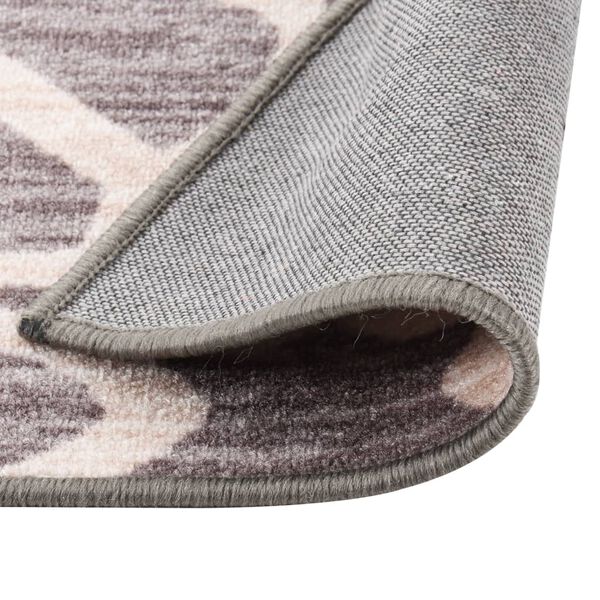 vidaXL Tapete/passadeira 80x300 cm castanho