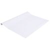 vidaXL Pel&iacute;cula para janela fosca 60x500 cm PVC branco