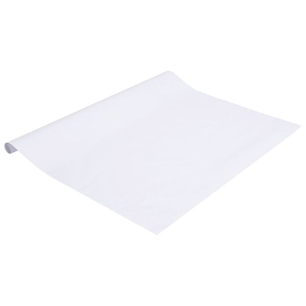 vidaXL Pel&iacute;cula para janela fosca 60x500 cm PVC branco