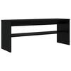 vidaXL Gabinete para TV Carvalho Preto 100 x 30 x 40 cm