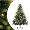 vidaXL &Aacute;rvore de Natal Artificial Articulada 300 LEDs Verde 240 cm