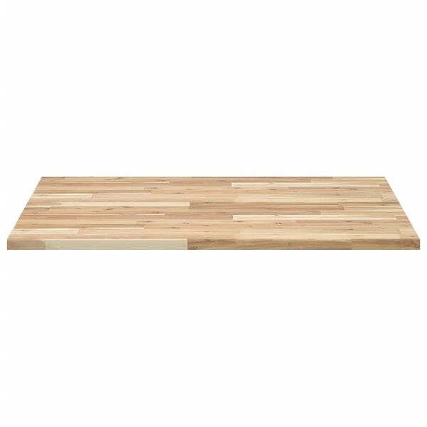 vidaXL Tampo de mesa quadrado 80x80x2 cm madeira de ac&aacute;cia maci&ccedil;a