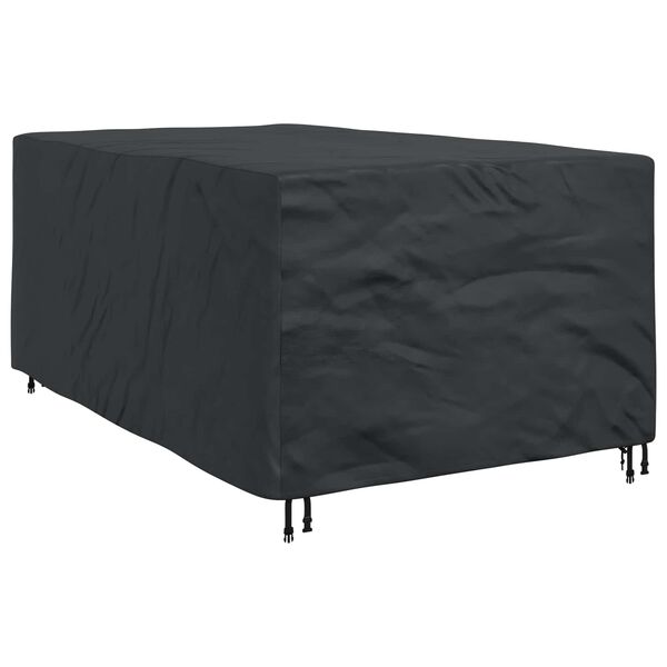vidaXL Capa para M&oacute;veis Liso Preto 143 x 225 x 90 cm 420D