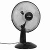 vidaXL Ventoinha de mesa 3 velocidades 30 cm 40 W preto