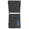 vidaXL 13 pcs conjunto de cortadora de solda por pontos HSS