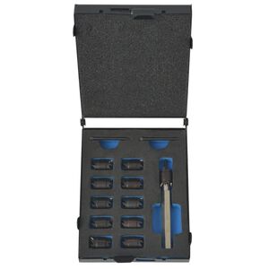 vidaXL 13 pcs conjunto de cortadora de solda por pontos HSS