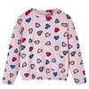 vidaXL Sweatshirt para crian&ccedil;a rosa 92