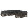 vidaXL Conjunto de Sof&aacute; de Jardim 11 unid. 11 lugar