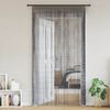 vidaXL Cortinas de corda 2 peças antracite 140x250 cm