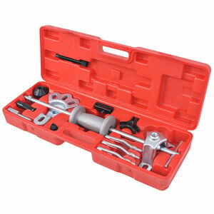 vidaXL Conjunto extrator martelo deslizante nove configura&ccedil;&otilde;es 17 pcs