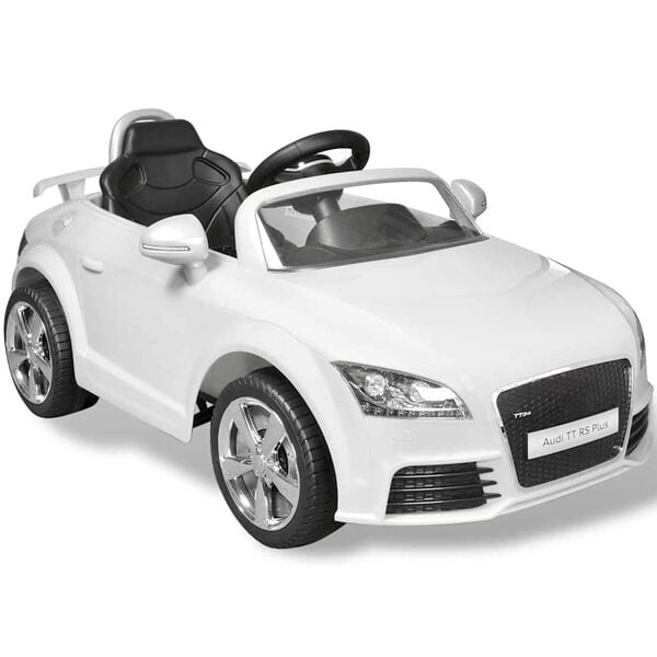 Carro Audi TT RS para crianças com controlo remoto - branco