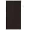 vidaXL Cortina Veneziana Marrom Escuro 125 x 250 cm 35 mm