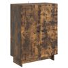 vidaXL Buffet Carvalho Fumado 66 x 34,5 x 90 cm Derivados de Madeira