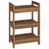 vidaXL Prateleira de Banheiro Natural 45 x 30 x 71 cm