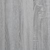 vidaXL Estante 90x40x132 cm derivados de madeira e metal cinza sonoma