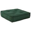 vidaXL Unidade de sof&aacute; modular 70x70x54 cm tecido verde