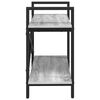 vidaXL Estante Cinza Sonoma 100 x 33,5 x 64 cm Madeira processada