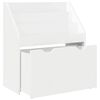 vidaXL Estante Infantil com gaveta Branco Brilhante 60 x 29,5 x 69 cm